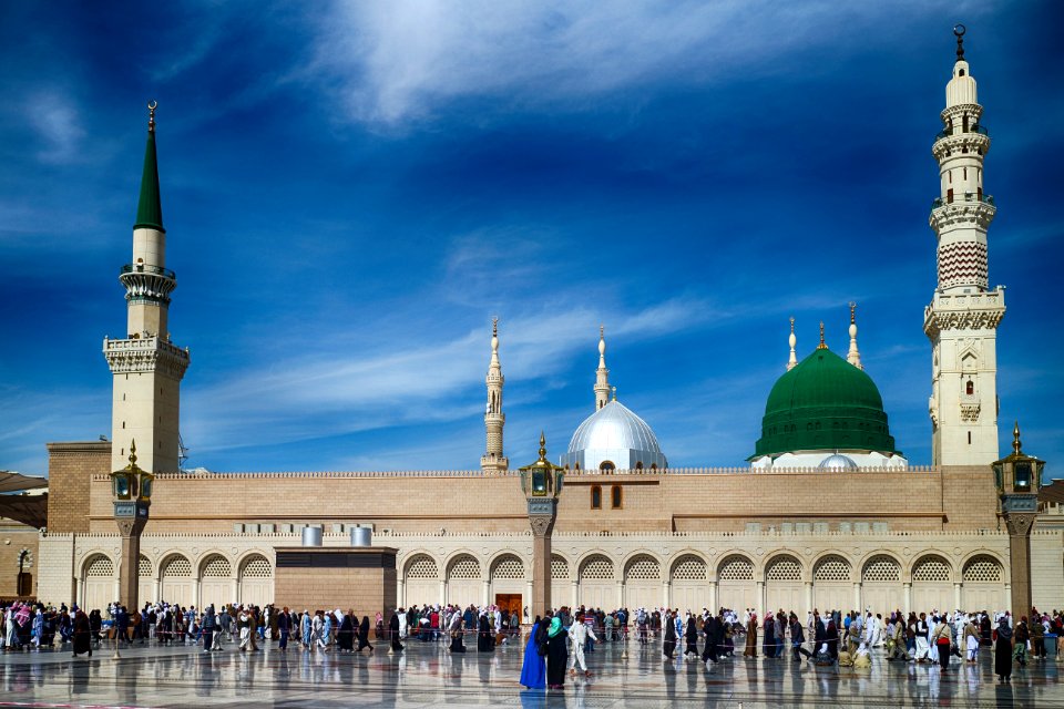 Mosque, Landmark, Place Of Worship, Sky