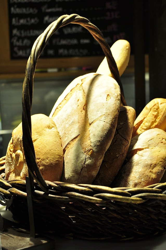 Soft bread support basket
