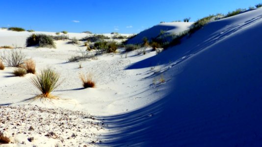 Snow, Winter, Dune, Sand