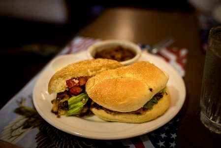 Food, Dish, Hamburger, Meal