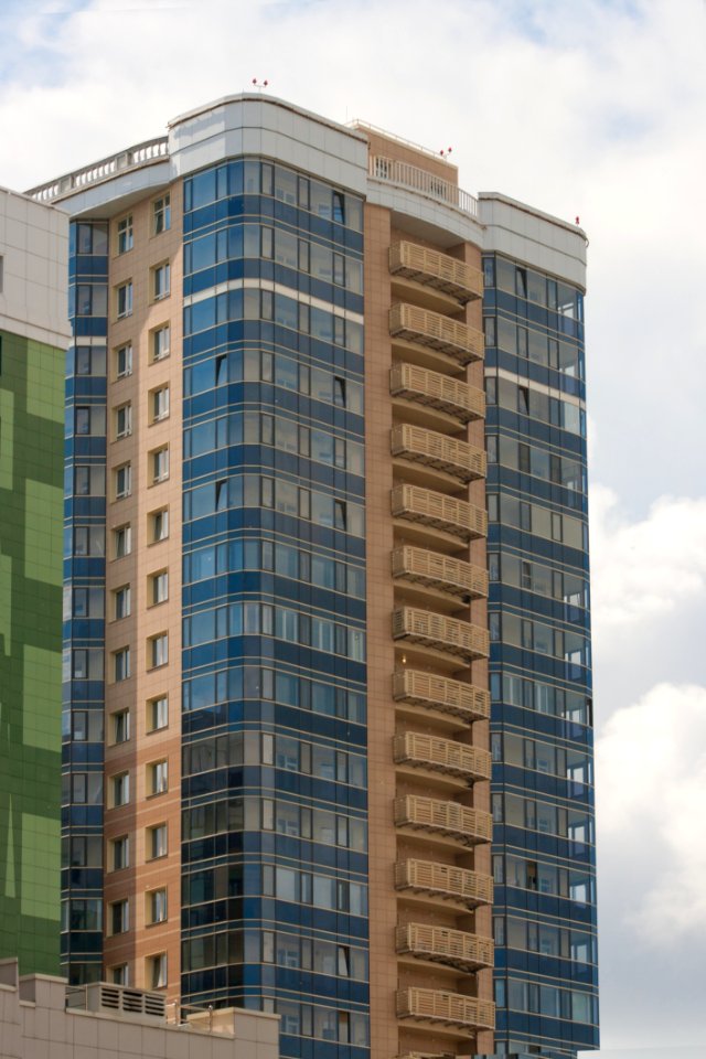 Building, Tower Block, Condominium, Residential Area photo