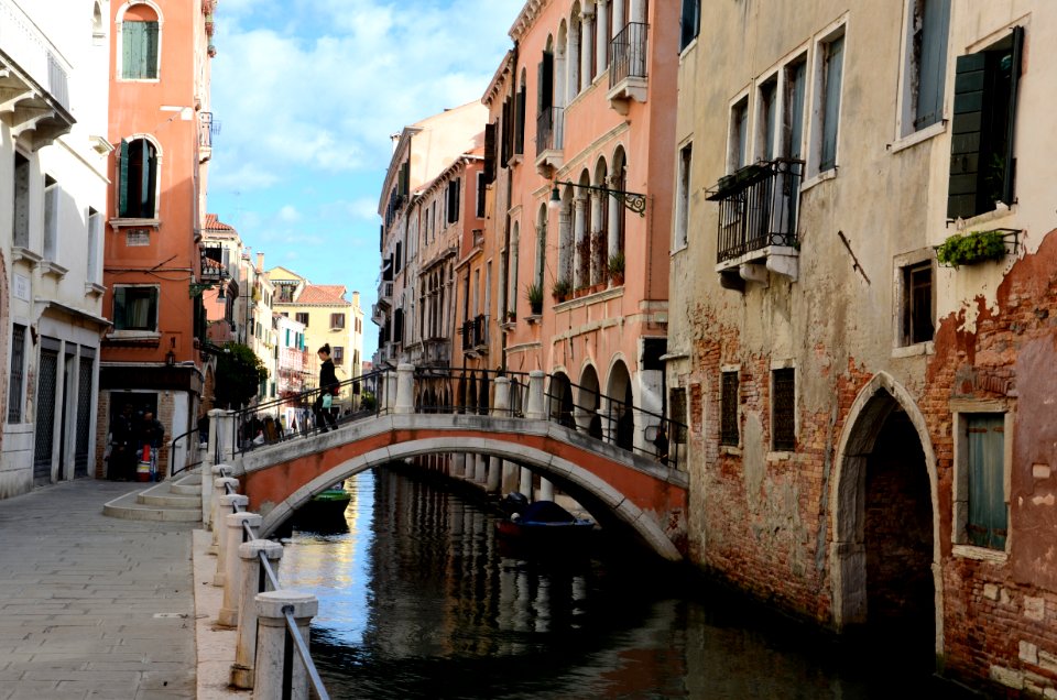 Waterway, Canal, Town, Neighbourhood