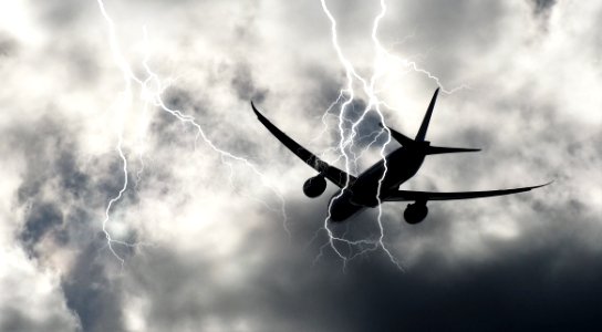 Sky, Black And White, Aviation, Cloud