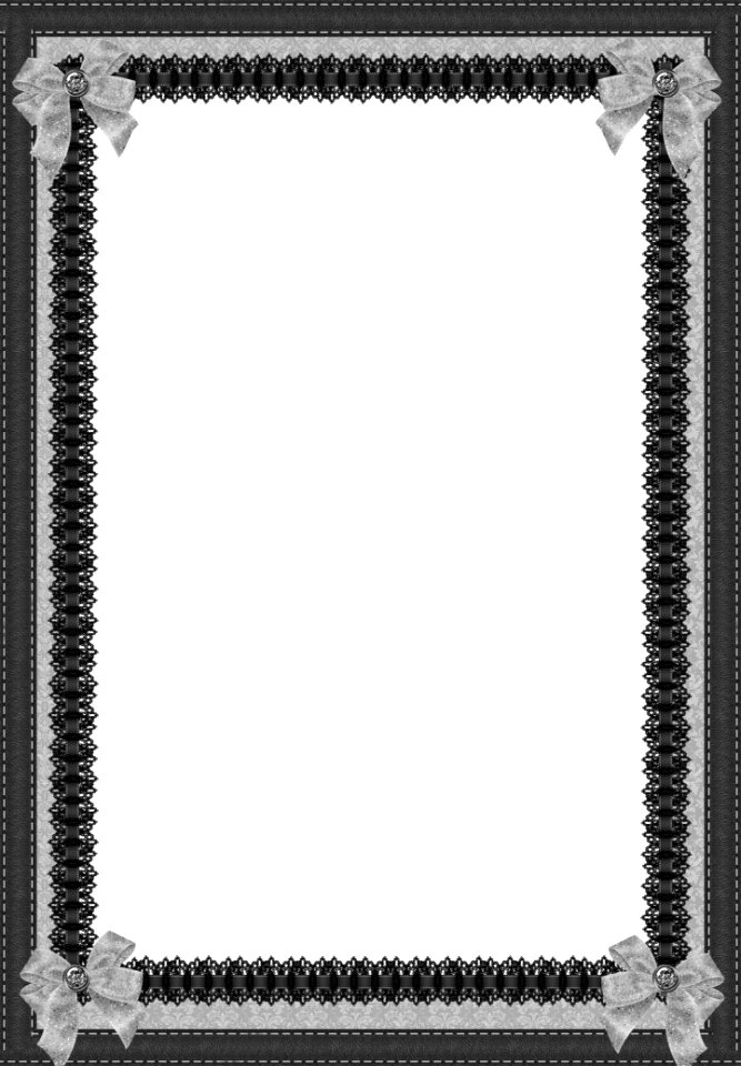 Black, Picture Frame, Black And White, Structure