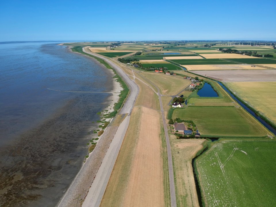 Waterway, Aerial Photography, Birds Eye View, Estuary