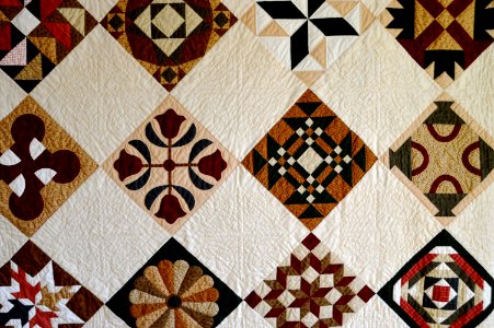 Textile, Quilting, Quilt, Pattern photo