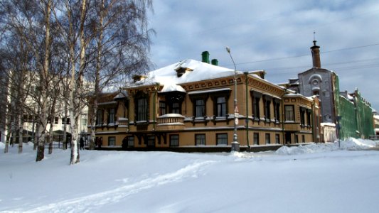 Snow, Winter, House, Transport photo