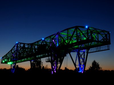 Bridge Landmark Structure Sky