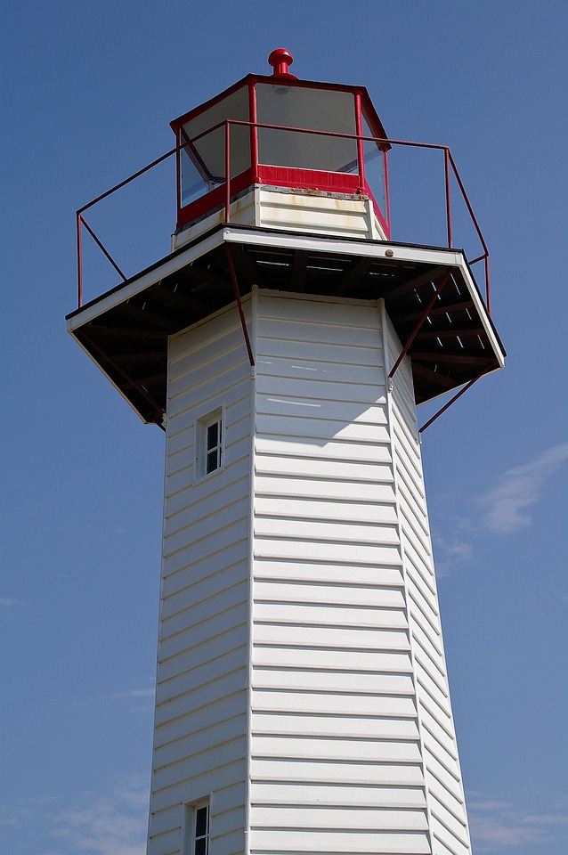 White red tower