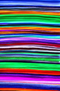 Blue Purple Textile Line