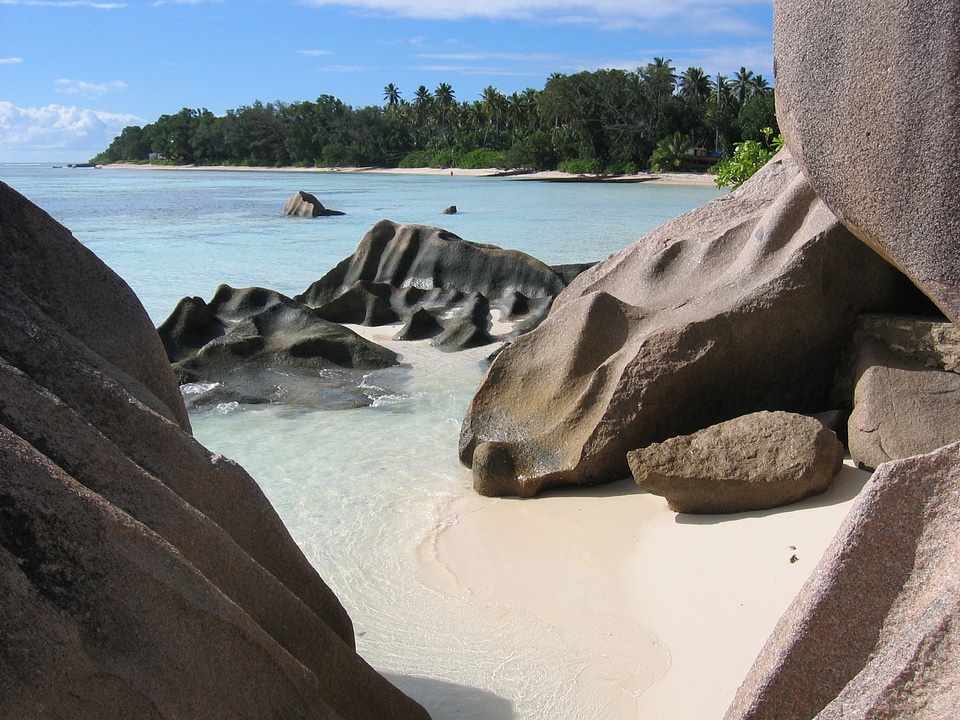 Sea water bay