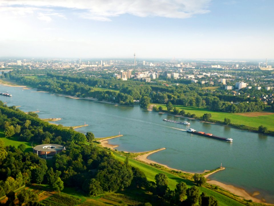 Waterway Birds Eye View Aerial Photography Water Resources