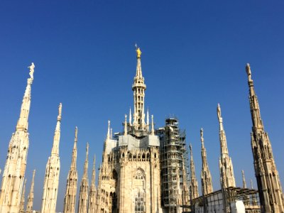 Spire Landmark Historic Site Sky photo