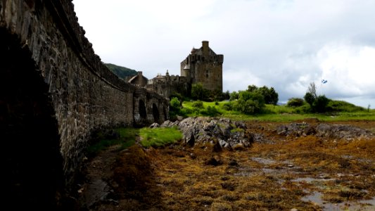 Castle Ruins Sky Highland
