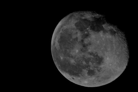 Moon Black Black And White Monochrome Photography