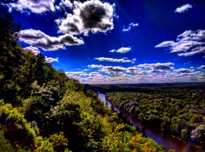 Sky Nature Cloud Vegetation photo