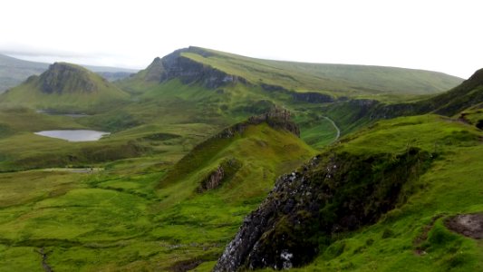 Highland Grassland Fell Ridge