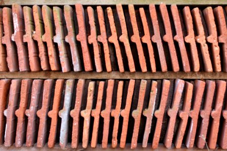 Brick Brickwork Material Wood Stain photo