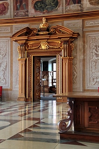 Interior palace art photo