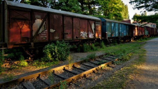 Track Transport Rail Transport Train photo