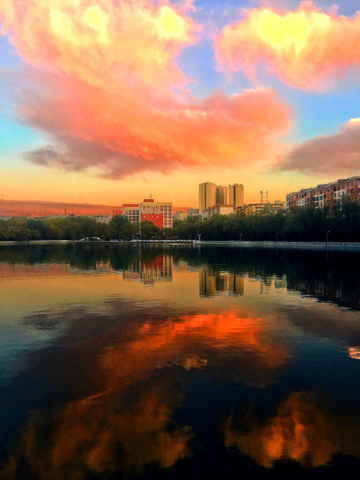 Reflection Sky Nature Water