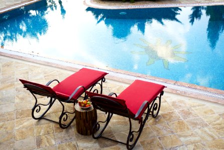 Sunlounger Furniture Outdoor Furniture Table photo