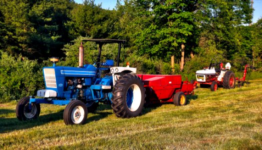 Agricultural Machinery Tractor Vehicle Field