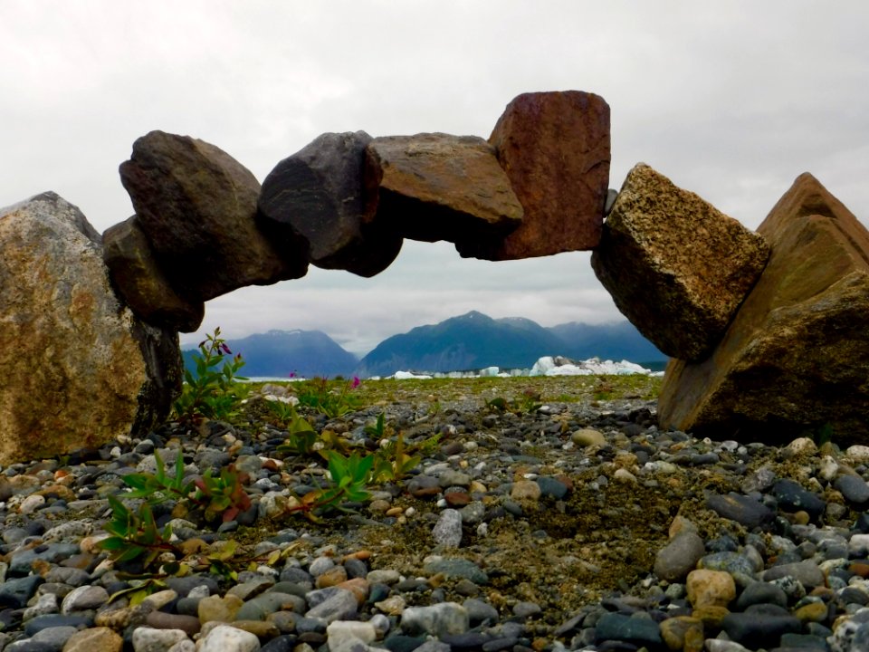 Rock Boulder Bedrock Formation photo