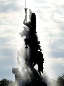 Monument Sky Statue Cloud