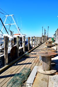 Transport Sky Wood Dock