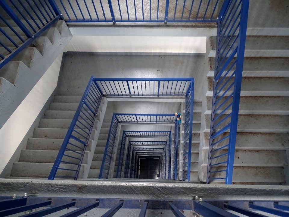 Structure Architecture Stairs Daylighting photo