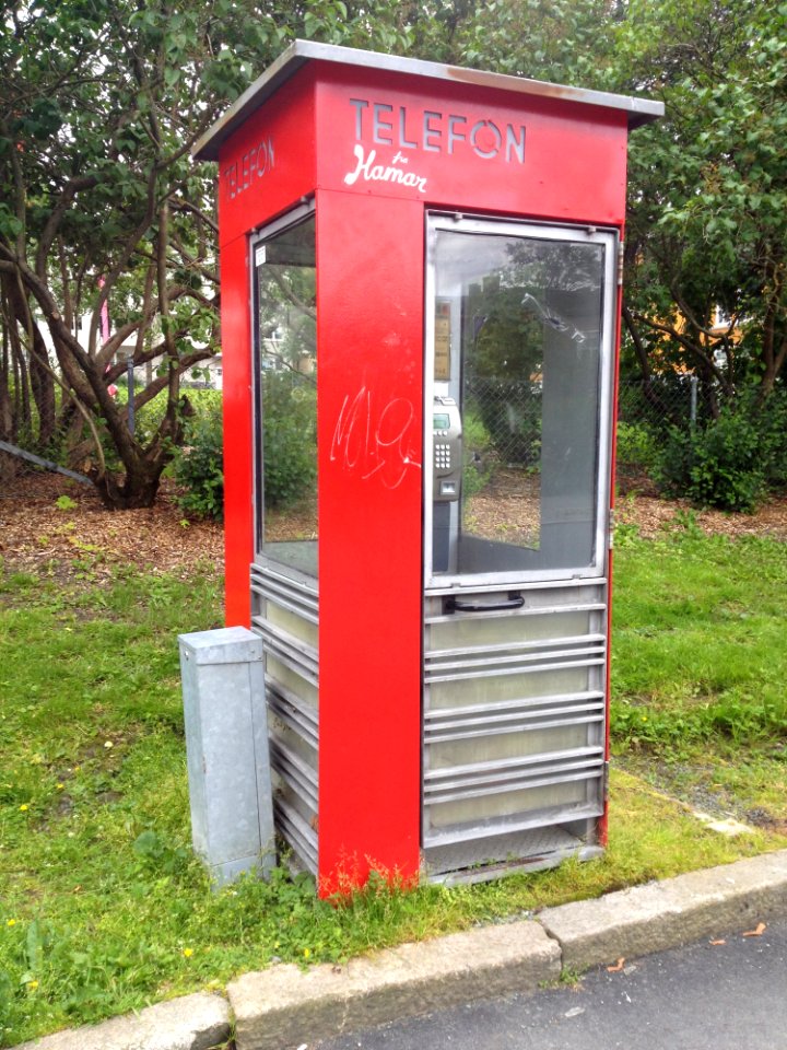 Public Space Telephone Booth Outdoor Structure Outhouse