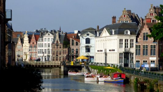 Waterway Canal Water Transportation Town