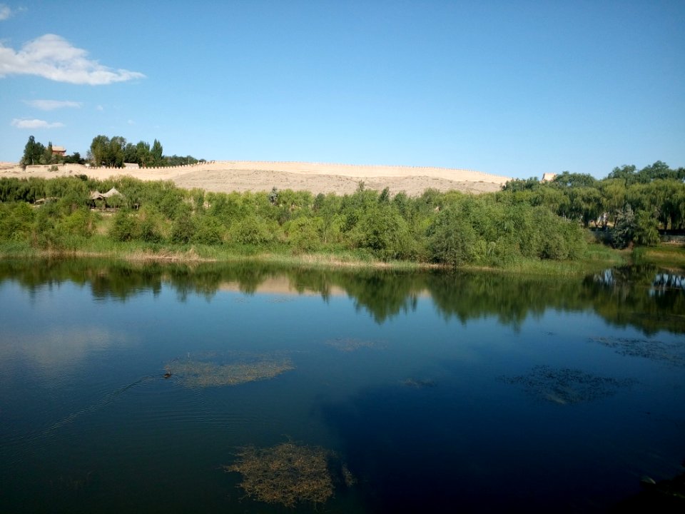 Reflection Water Resources Sky Wetland photo