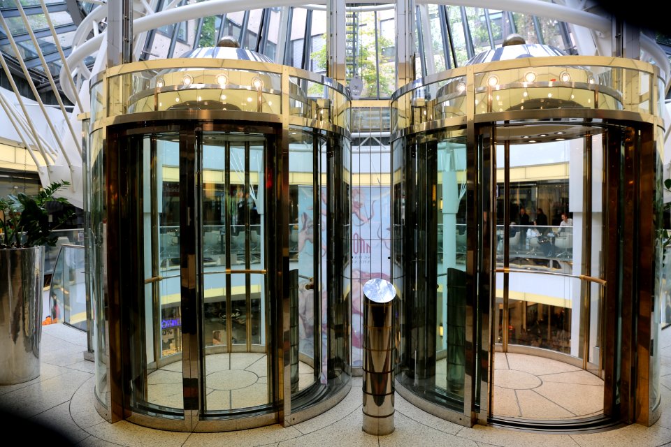 Door Glass Window Building