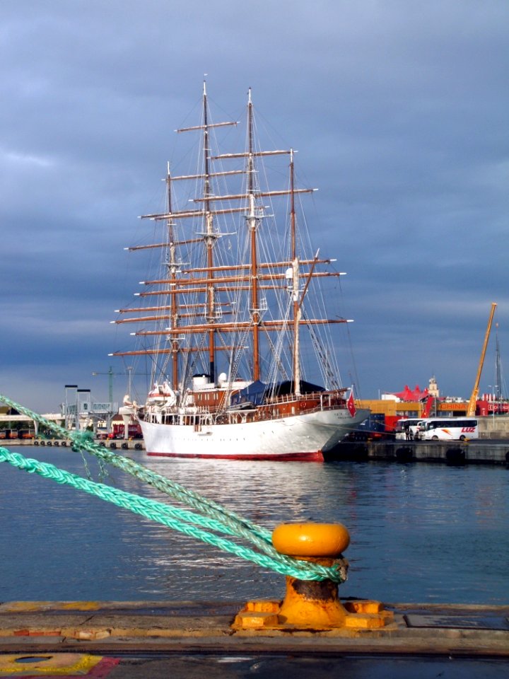 Tall Ship Sailing Ship Ship Waterway