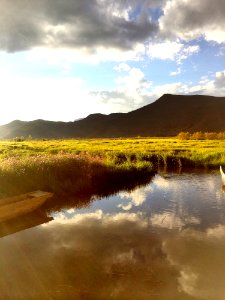 Reflection Sky Water Loch
