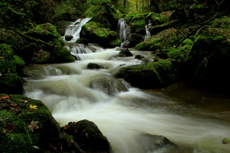 Water Waterfall Stream Nature