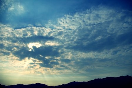 Sky Cloud Daytime Afterglow