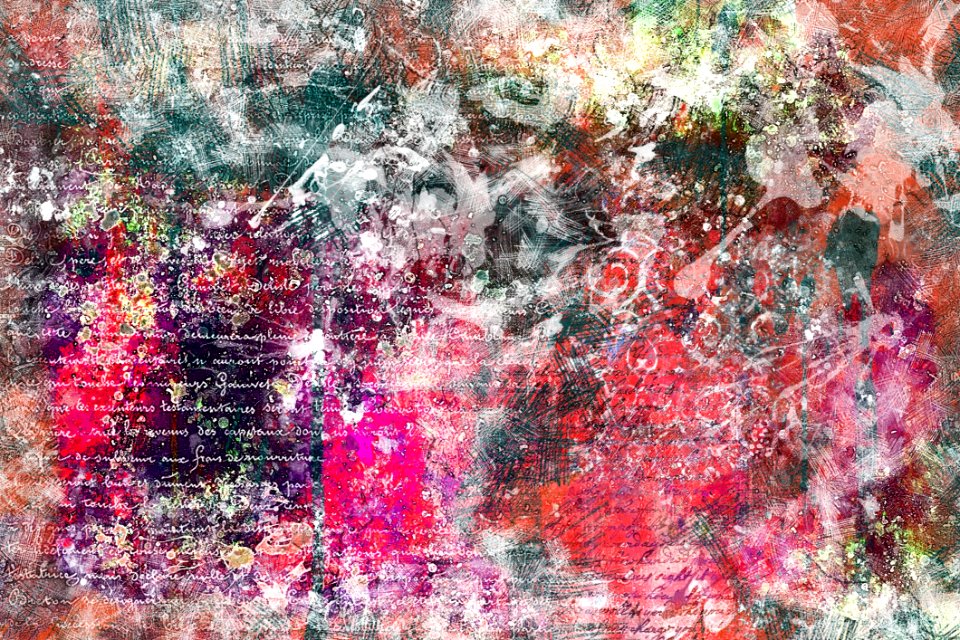Pink Art Pattern Modern Art