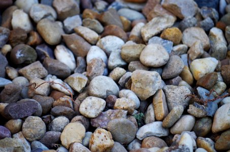 Pebble Rock Gravel Material photo