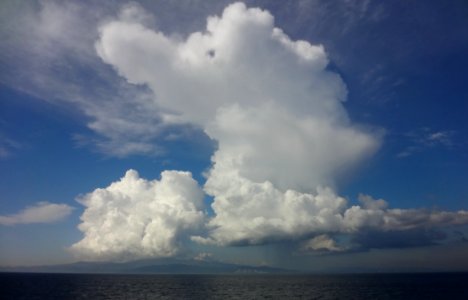 Sky Cloud Cumulus Horizon