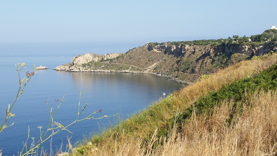 Island landscape sicily photo