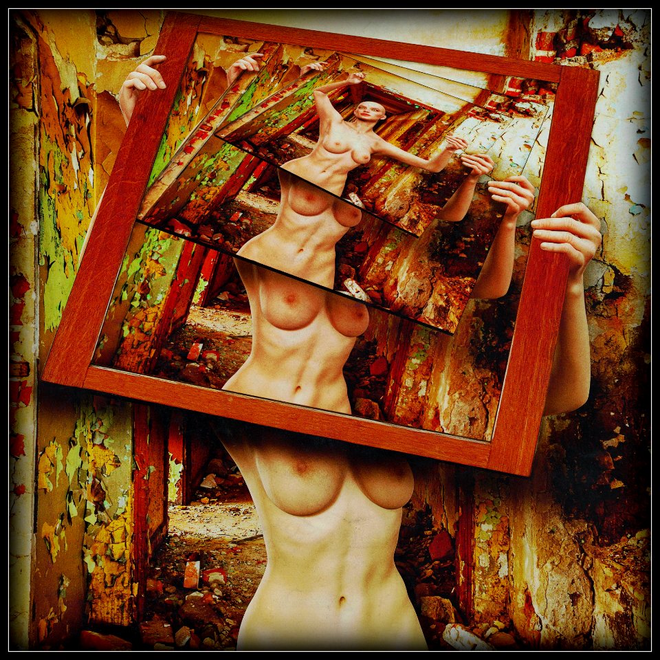 Art Modern Art Painting Girl