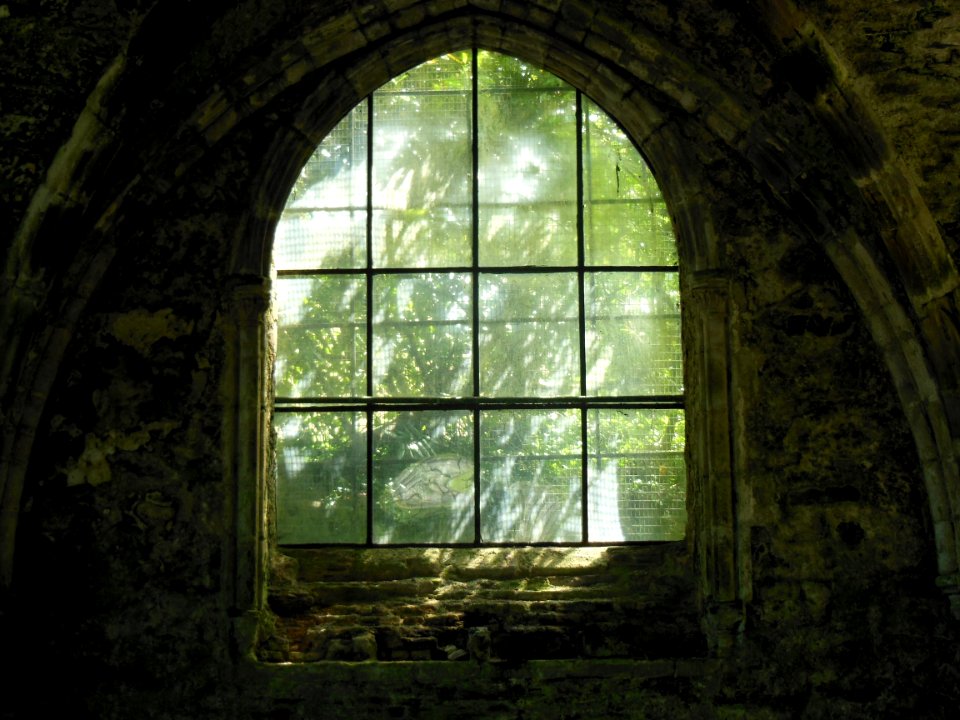 Ruins Window Arch Sunlight