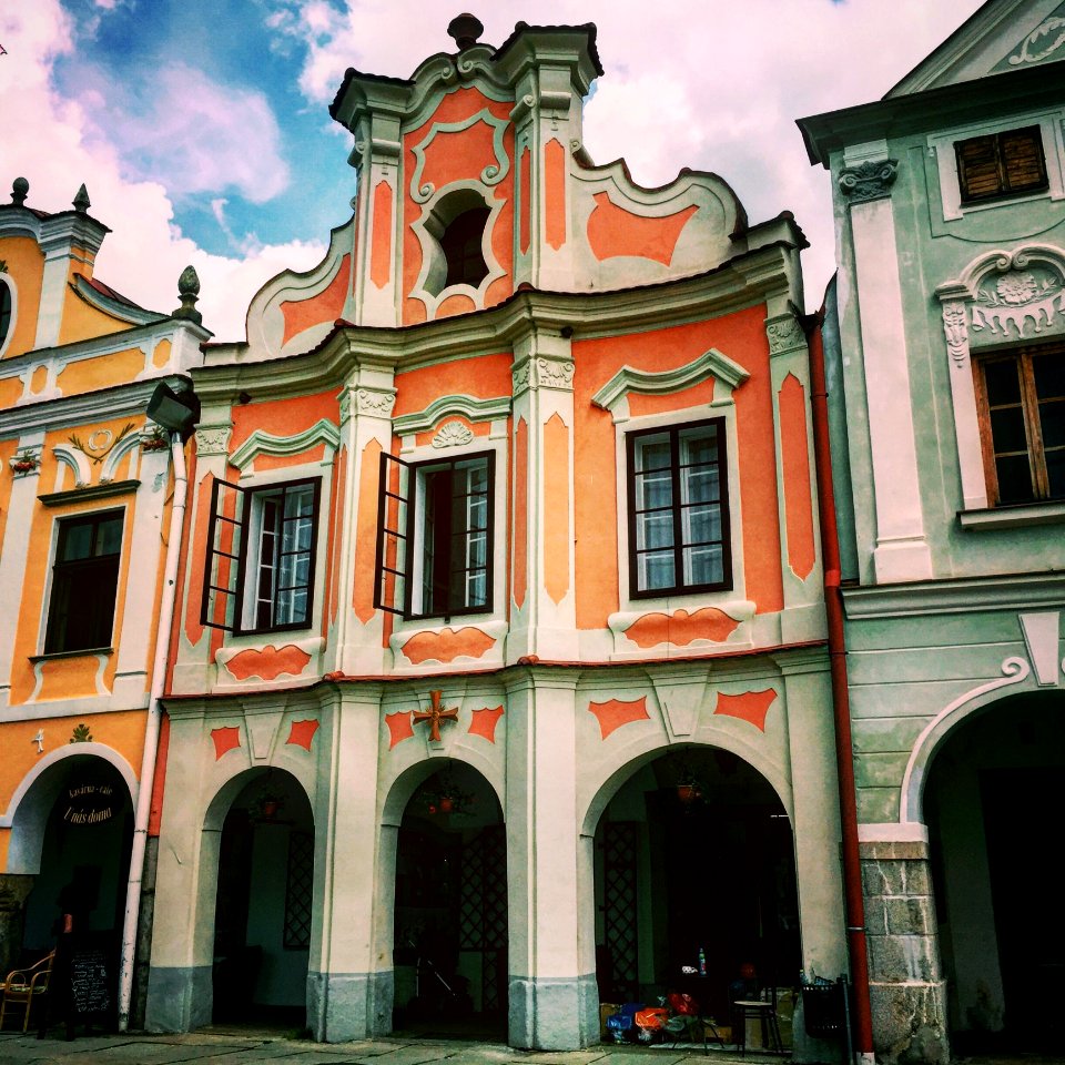 Building Landmark Town Facade