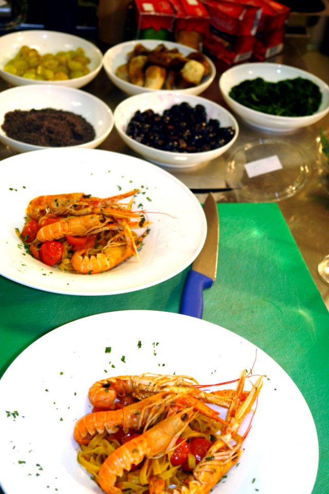 Dish Food Meal Seafood