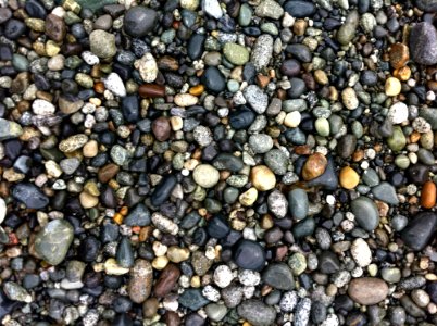 Pebble Rock Gravel Material