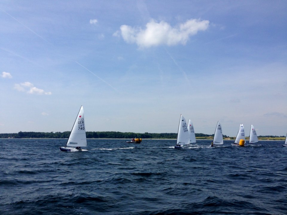 Waterway Sail Sailboat Dinghy Sailing