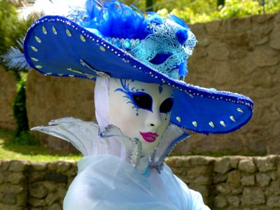 Blue Headgear Fashion Accessory Fun